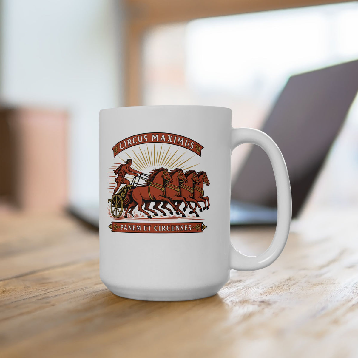 Circus Maximus Panem et Circenses Ceramic Mug, (11oz, 15oz)