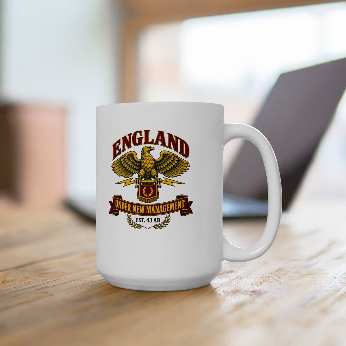 England Under New Management Ceramic Mug, (11oz, 15oz)