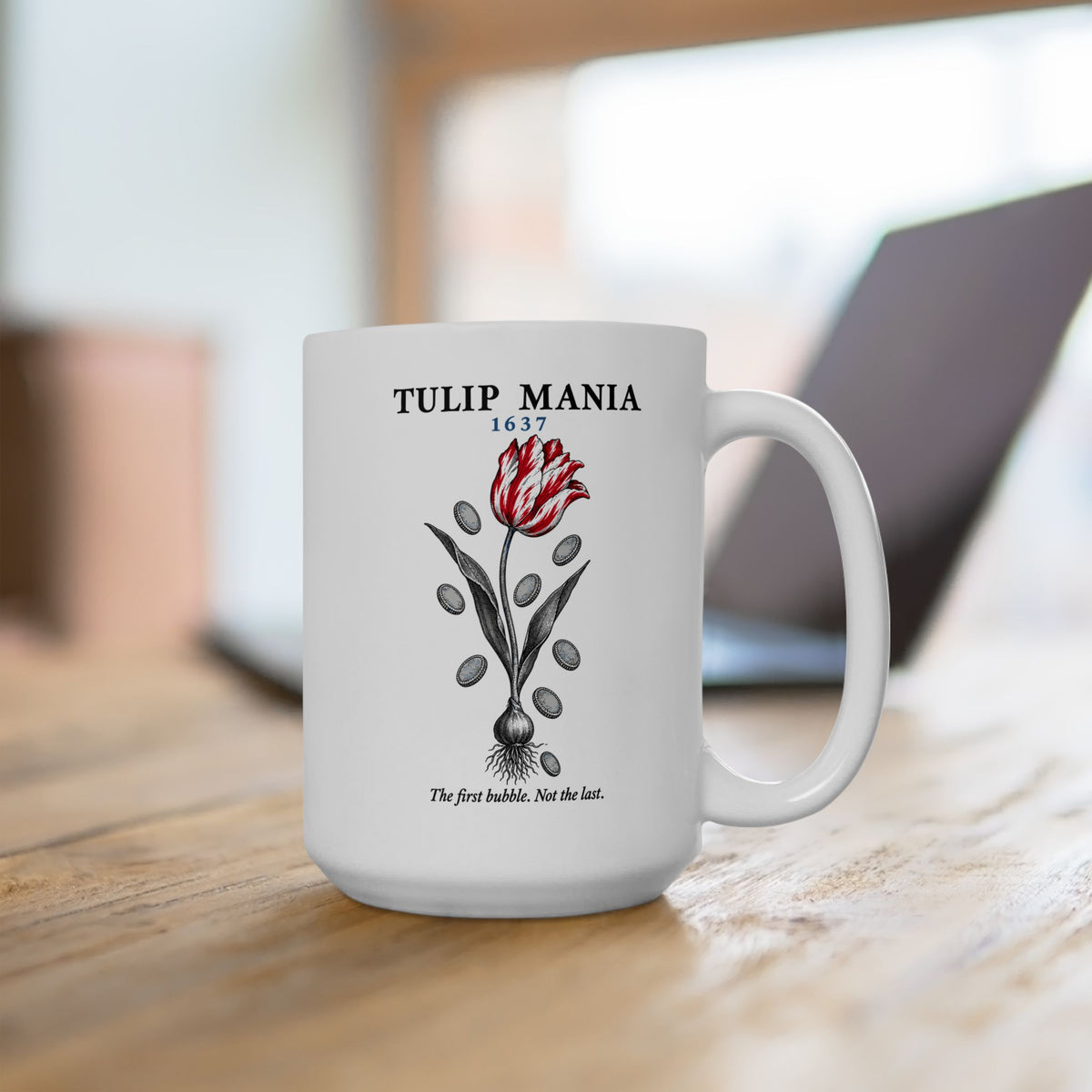 Tulip Mania 1637 Ceramic Mug, (11oz, 15oz)