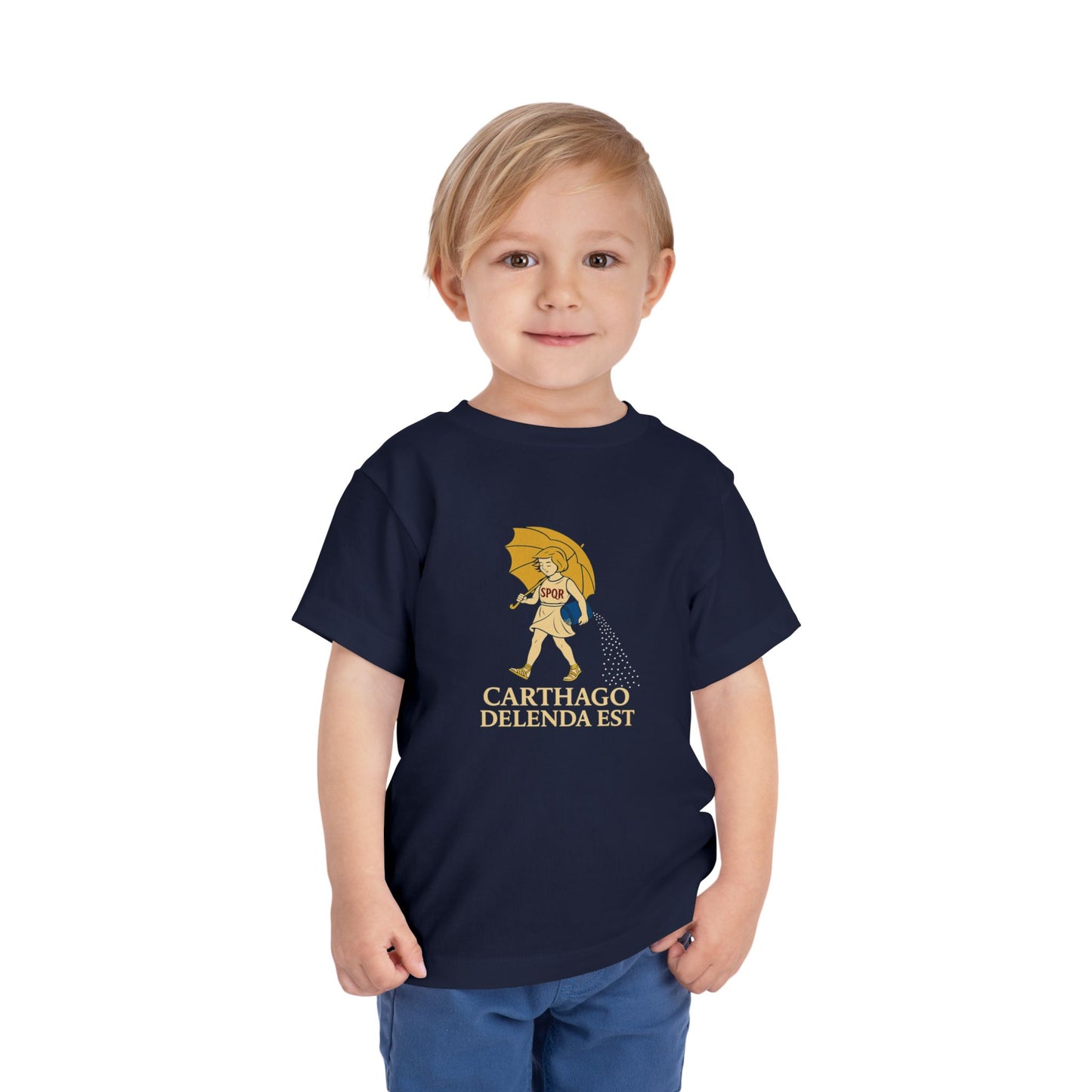 Carthago Delenda Est Toddler Short Sleeve Tee