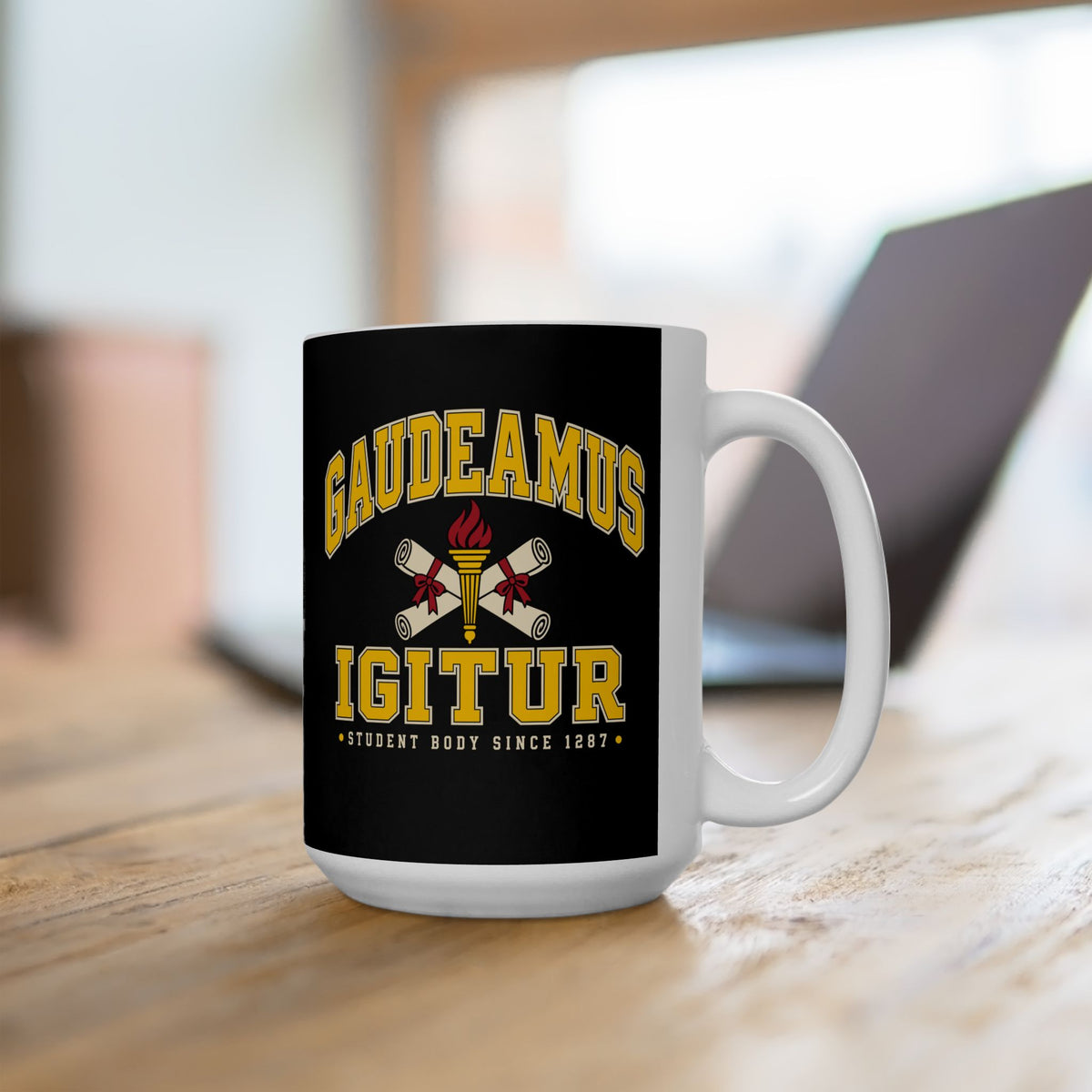 Gaudeamus Igitur Varsity Ceramic Mug, (11oz, 15oz)