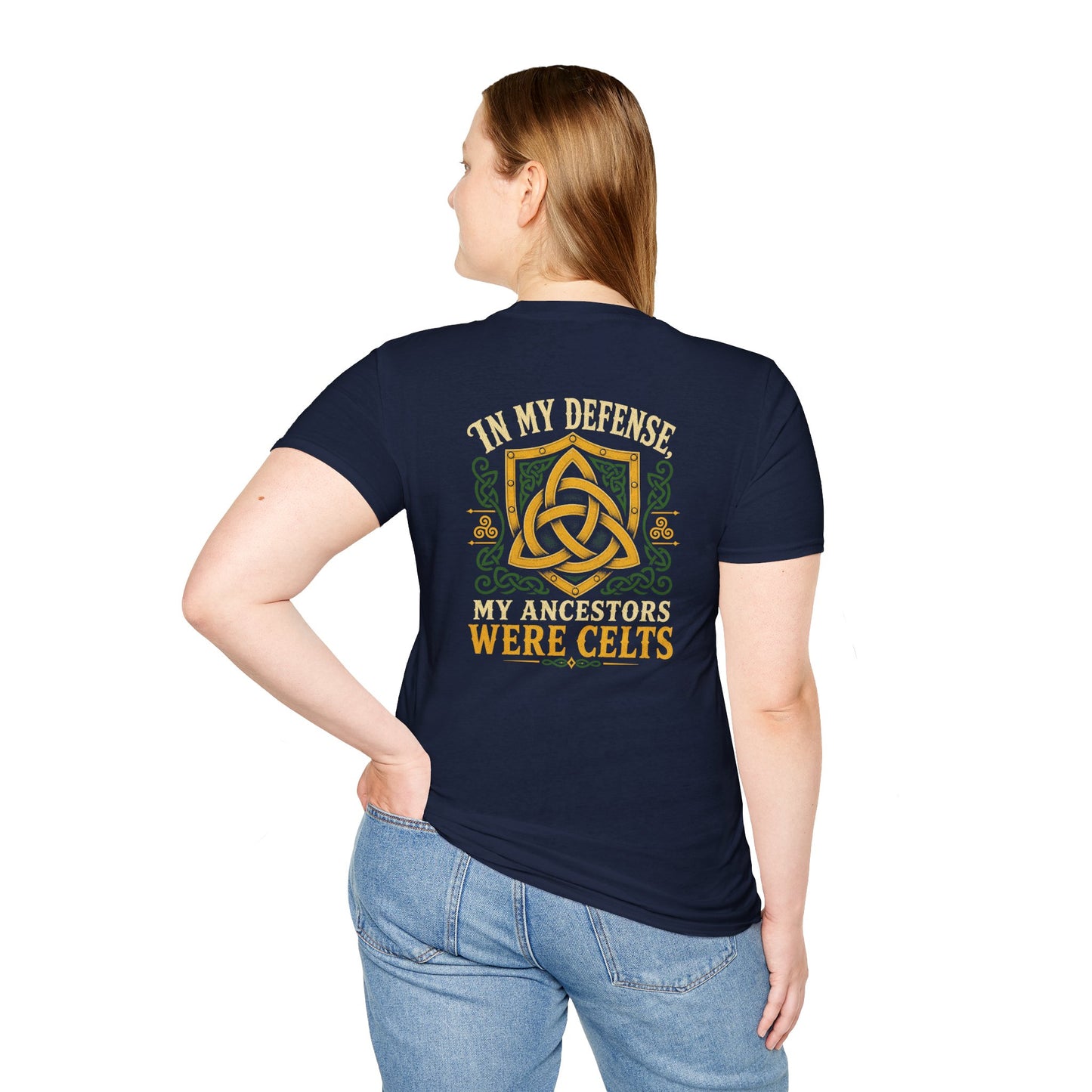 Back Print My Ancestors Were Celts T-Shirt