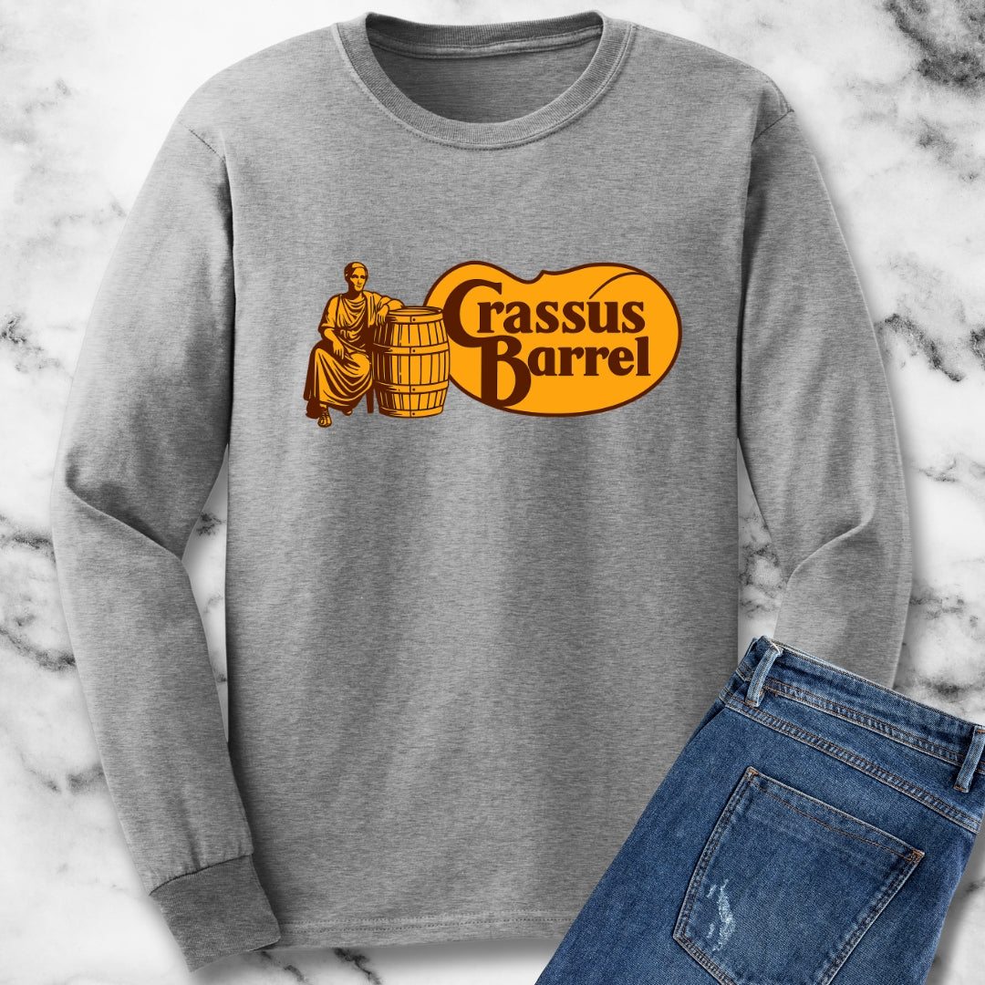 Crassus Barrel Unisex Long Sleeve Tee