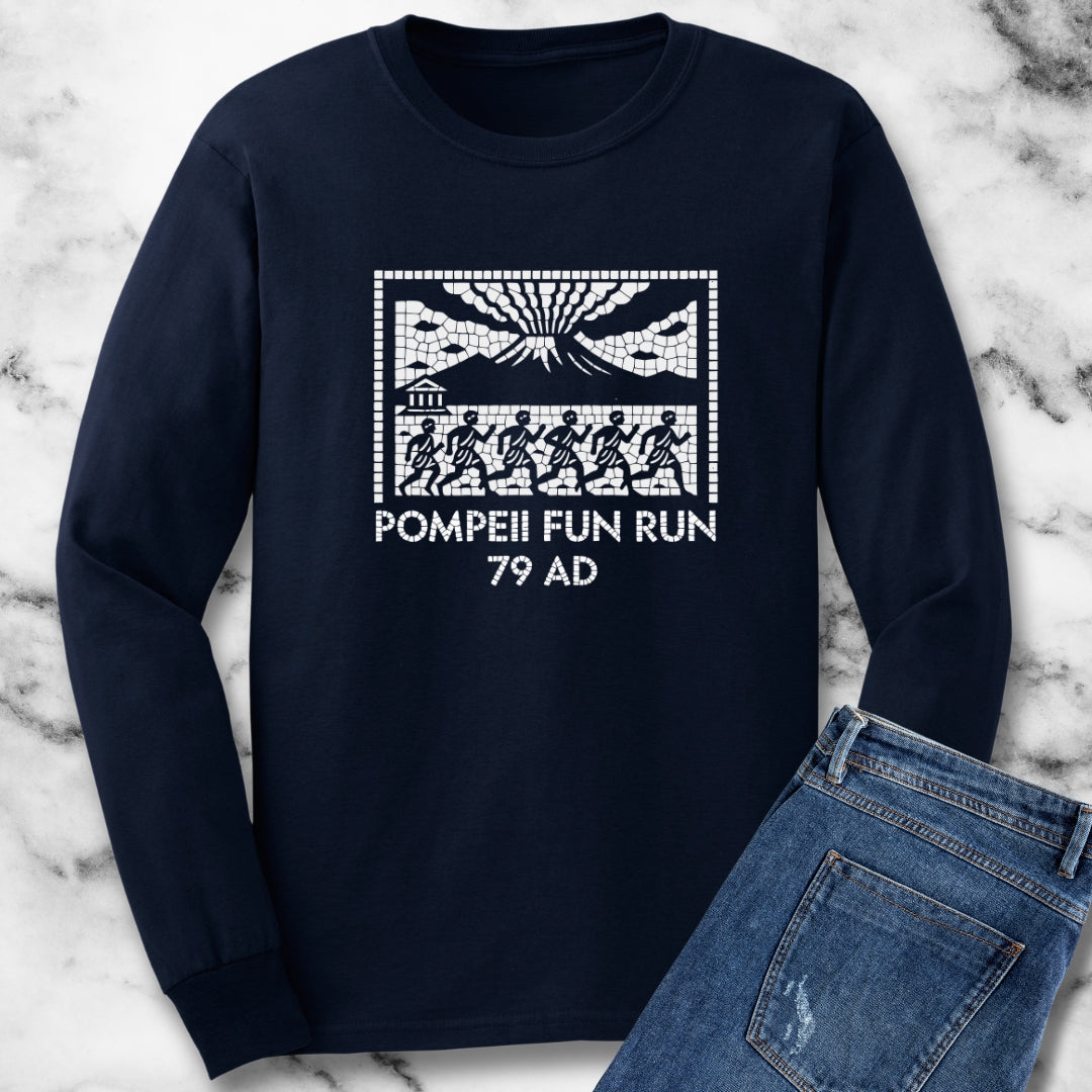 Pompeii Fun Run Mosaic Unisex Long Sleeve Tee
