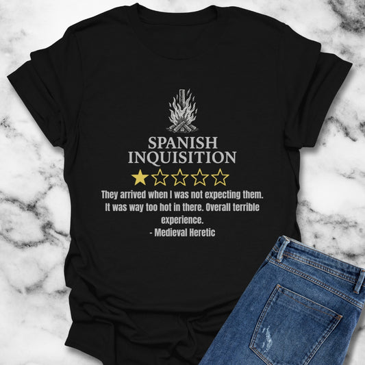 Spanish Inquisition Bad Review Unisex T-Shirt