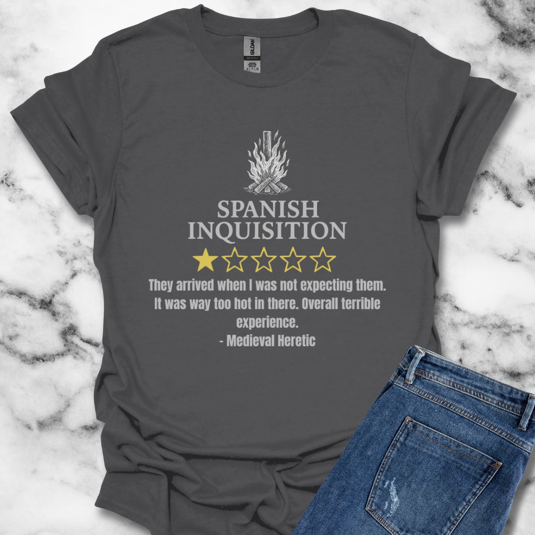 Spanish Inquisition Bad Review Unisex T-Shirt