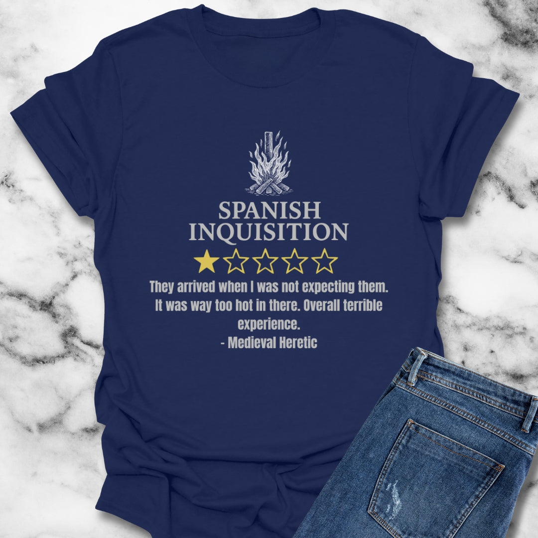 Spanish Inquisition Bad Review Unisex T-Shirt