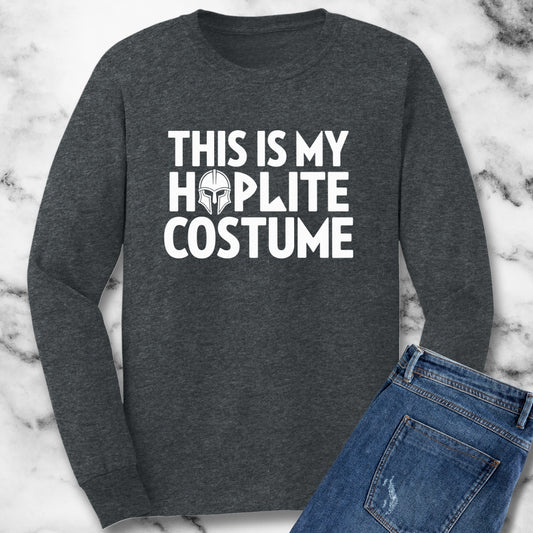 This is My Hoplite Halloween Costume Unisex Long Sleeve Tee