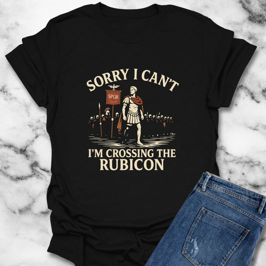 Sorry I'm Crossing the Rubicon Unisex Lightweight T-Shirt