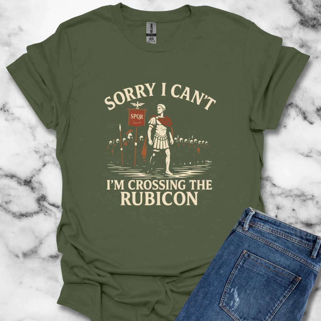 Sorry I'm Crossing the Rubicon Unisex Lightweight T-Shirt