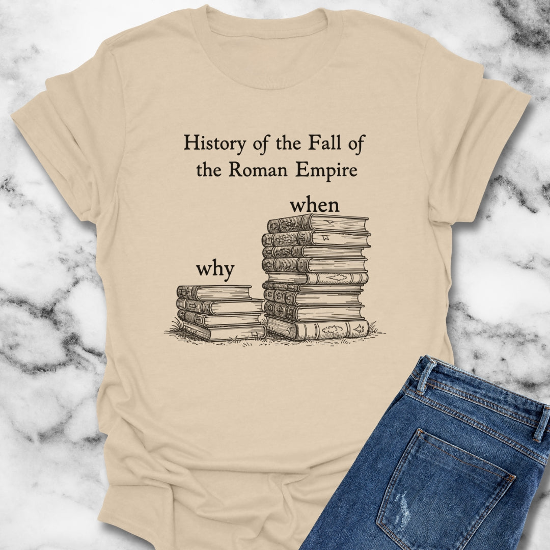 History of the Fall of Rome Books Unisex T-Shirt