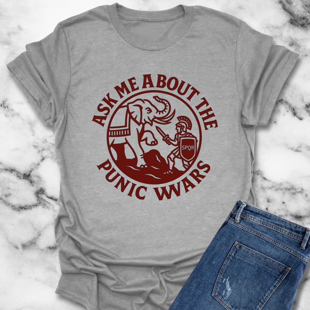 Ask Me About the Punic Wars Unisex T-Shirt