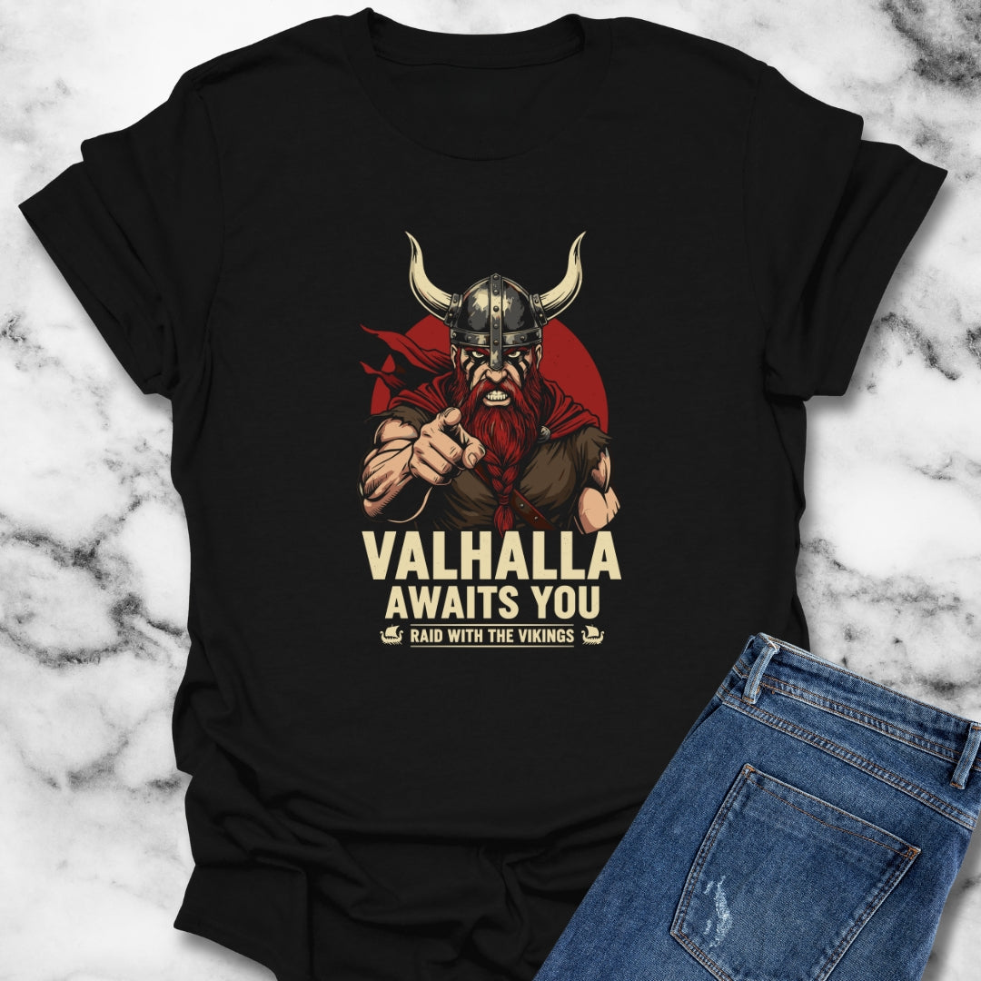Valhalla Awaits You Unisex T-Shirt