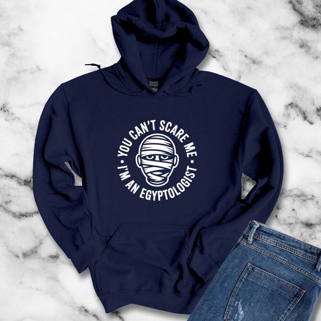 You Can't Scare Me I'm An Egyptologist Unisex Heavy Blend™ Hooded Sweatshirt
