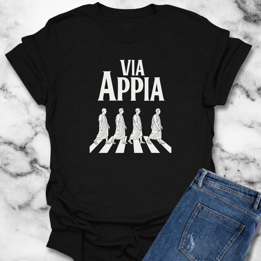 Ancient Roman Via Appia Unisex Lightweight T-Shirt
