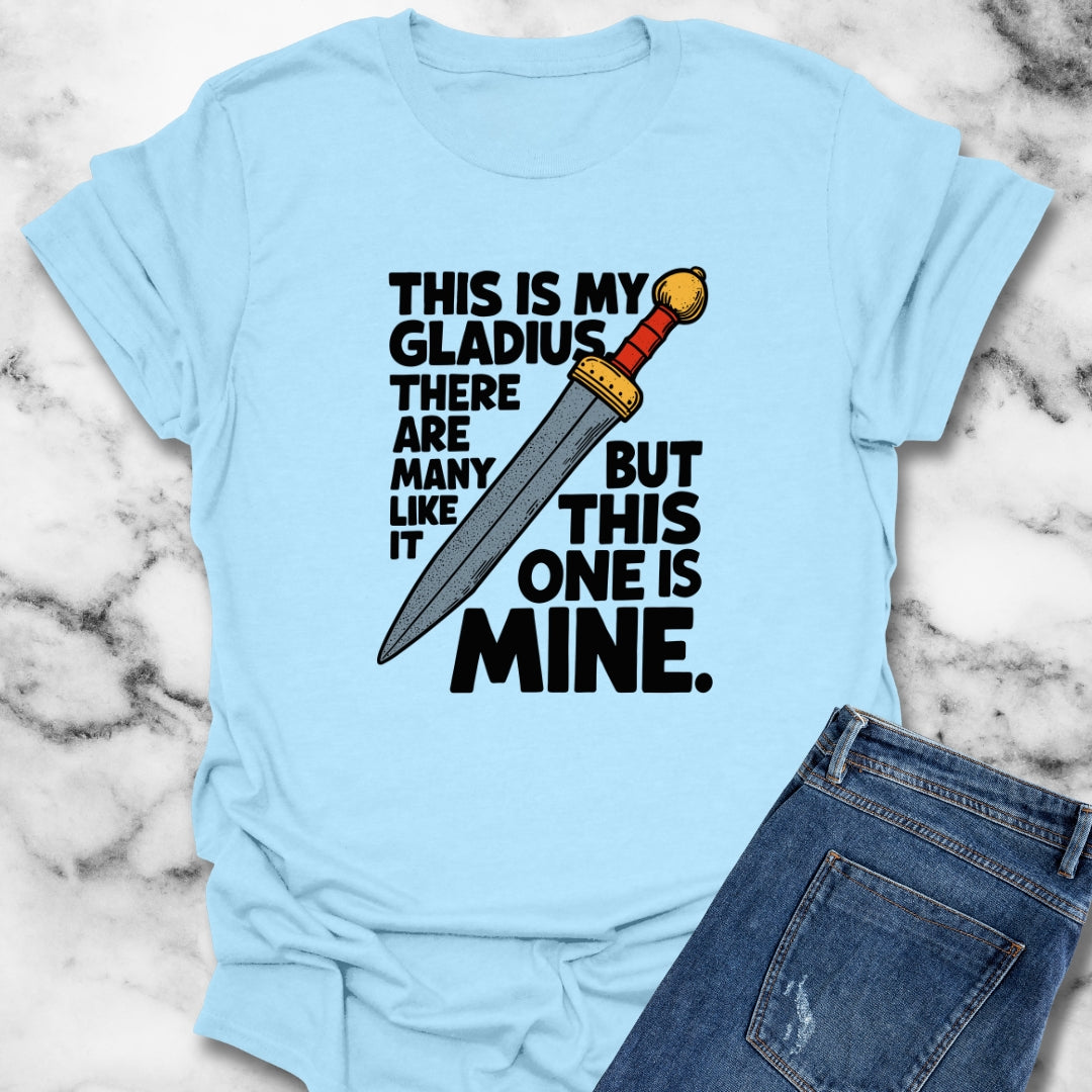 This is My Gladius Unisex Lightweight T-Shirt