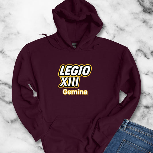 Legio 13 XIII Gemina Logo Unisex Heavy Blendâ„¢ Hooded Sweatshirt