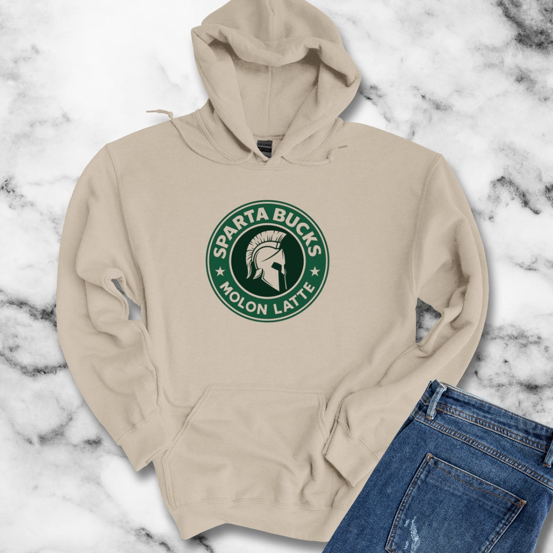 Sparta Bucks Molon Latte Unisex Heavy Blend™ Hooded Sweatshirt