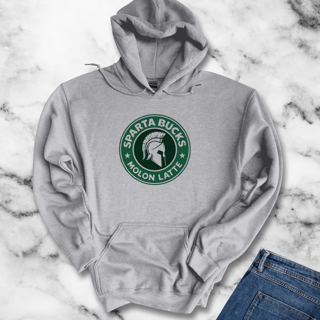 Sparta Bucks Molon Latte Unisex Heavy Blend™ Hooded Sweatshirt