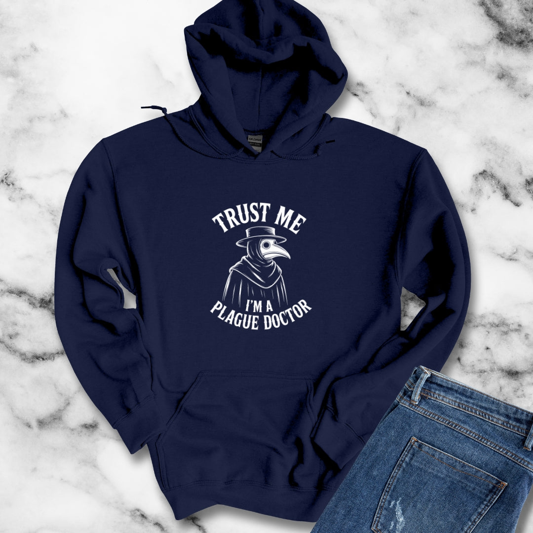 Trust Me I'm a Plague Doctor Unisex Heavy Blend™ Hooded Sweatshirt