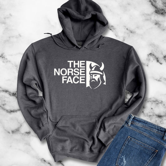The Norse Face Viking Unisex Heavy Blendâ„¢ Hooded Sweatshirt