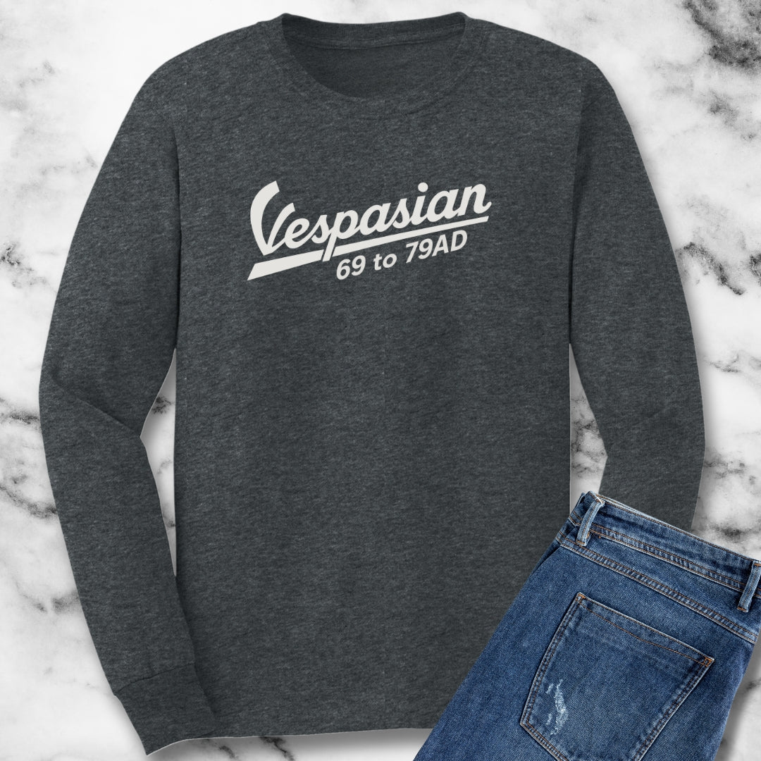 Vespasian Vespa Logo Unisex Long Sleeve Tee