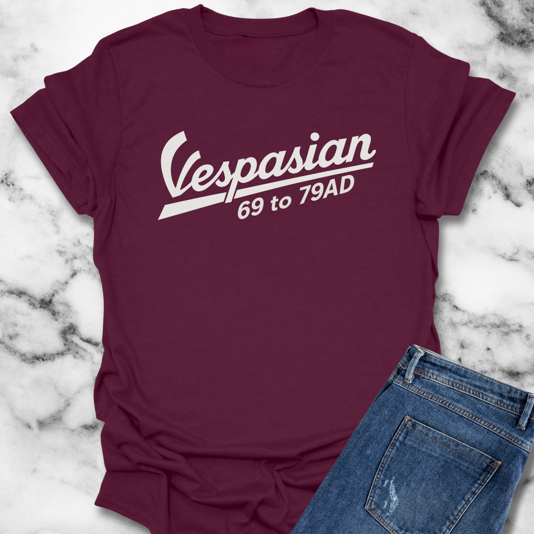 Vespasian Vespa Logo Unisex Lightweight T-Shirt