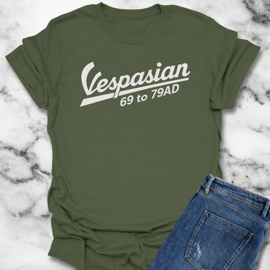 Vespasian Vespa Logo Unisex Lightweight T-Shirt