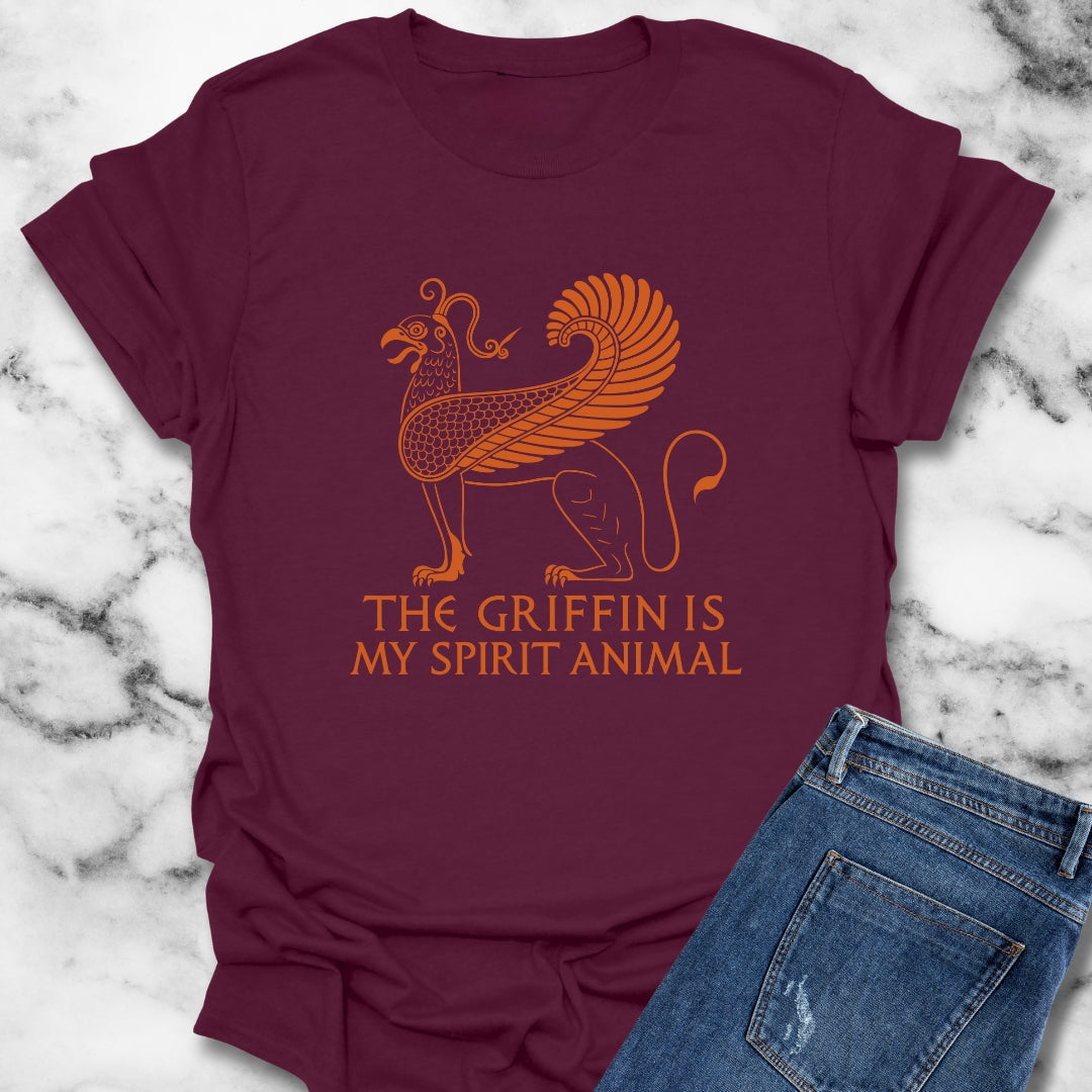 Griffin is My Spirit Animal Unisex Lightweight T-Shirt