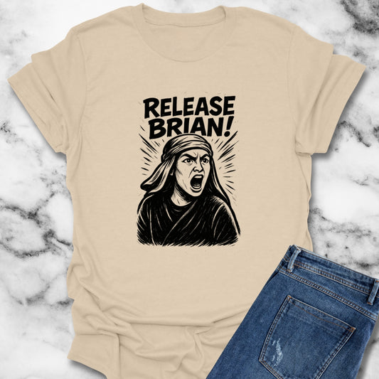 Release Brian Life of Quote Unisex Lightweight T-Shirt