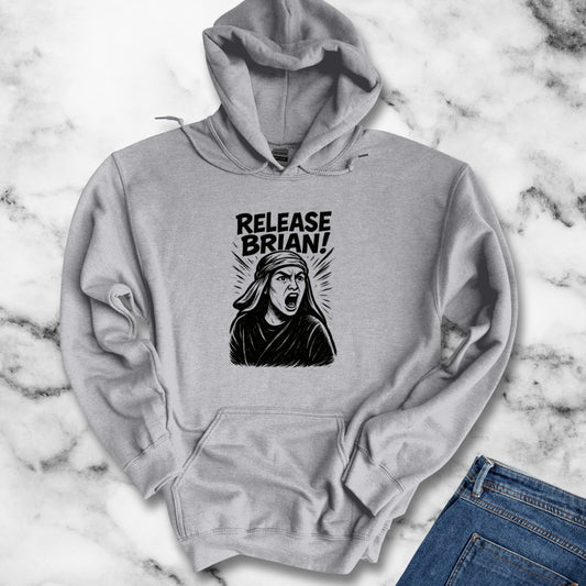 Release Brian Life of Quote Unisex Heavy Blendâ„¢ Hooded Sweatshirt