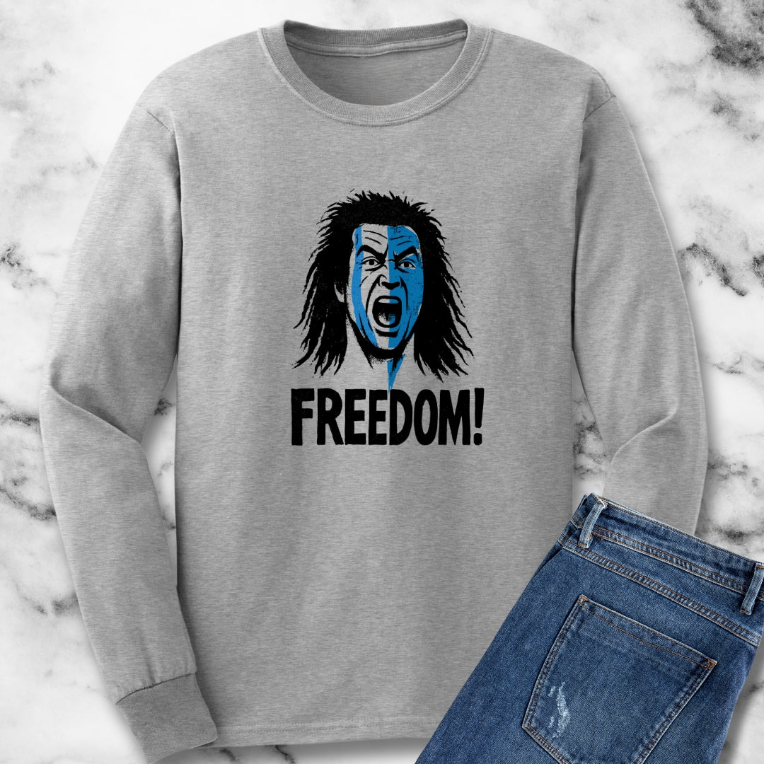 Braveheart Freedom William Wallace Unisex Long Sleeve Tee