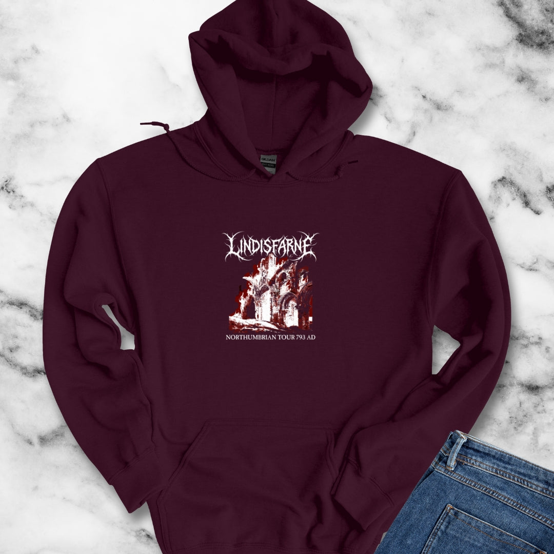 Lindisfarne Tour Viking Raid Hoodie
