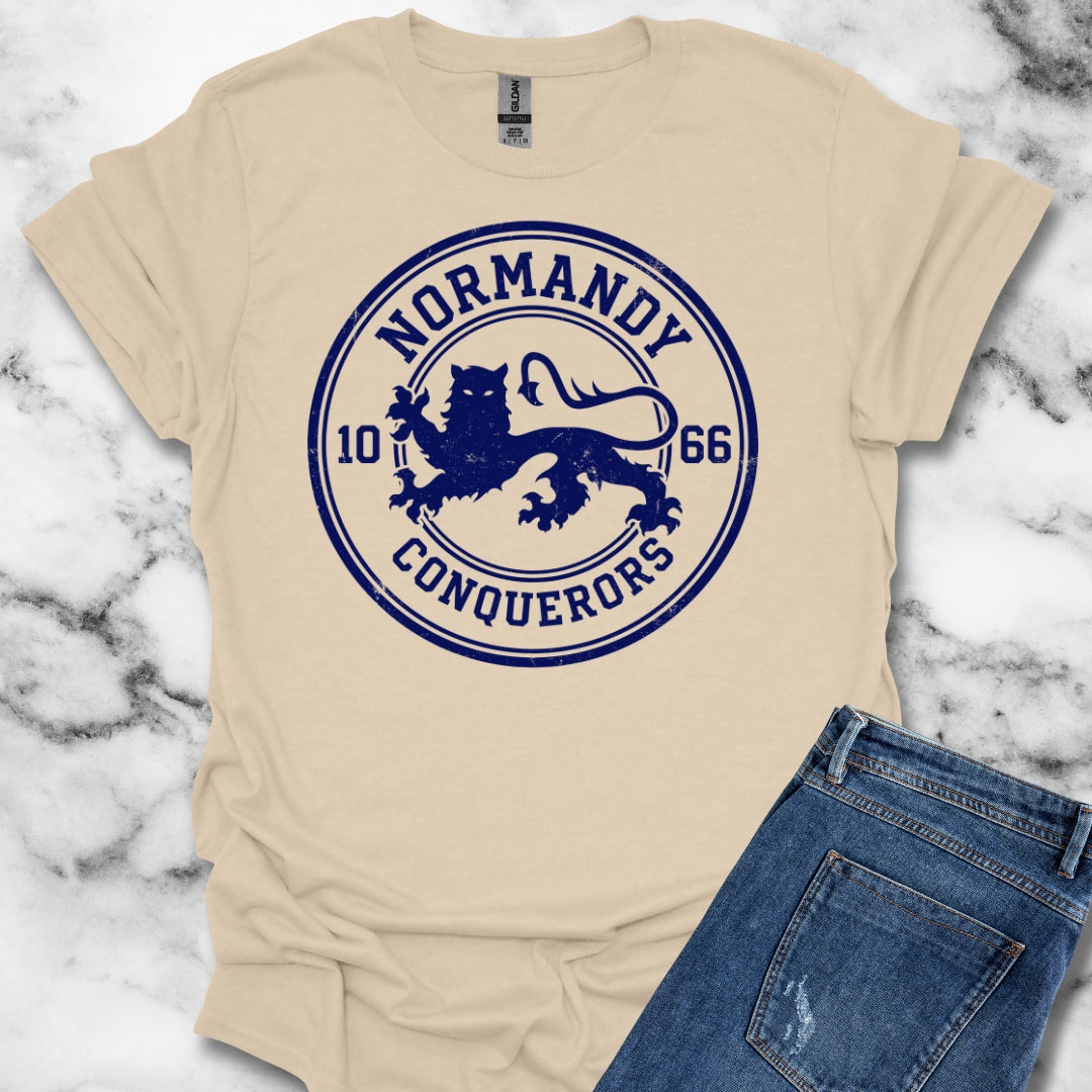Normandy Conquers England 1066 Unisex Lightweight T-Shirt