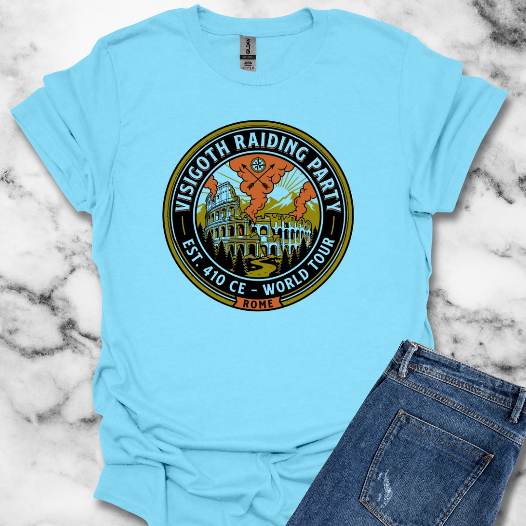 Visigoth Raiding Party Sack of Rome T-Shirt