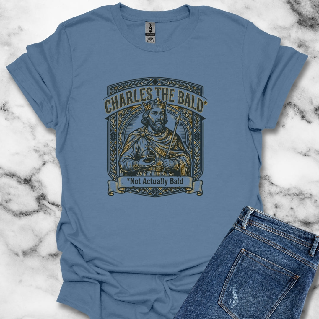 Charles the Bald King of West Francia Unisex Lightweight T-Shirt