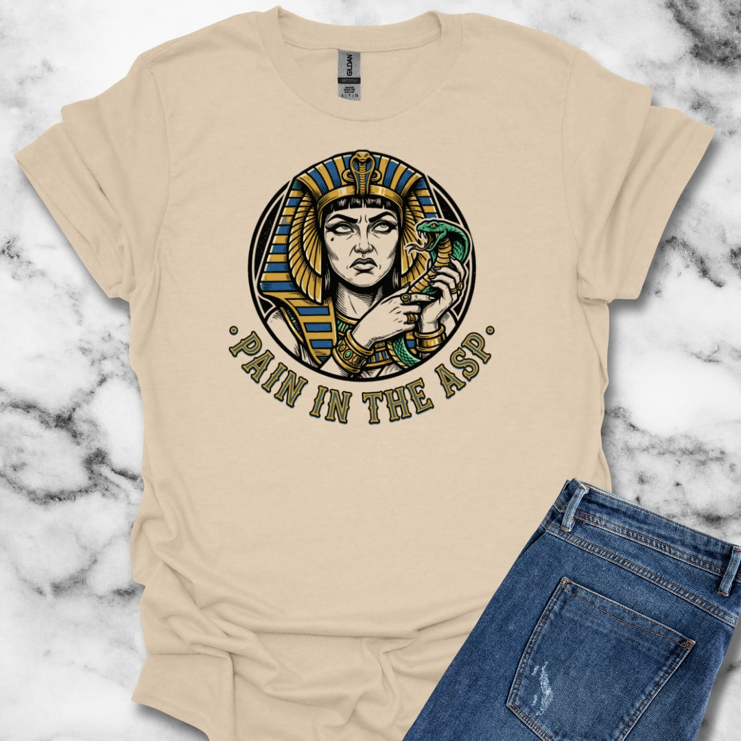 Cleopatra Pain in the Asp Unisex Lightweight T-Shirt