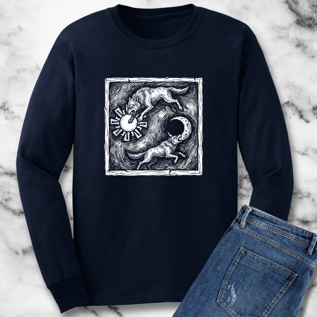 Sköll & Hati the Devourers Long Sleeve Tee