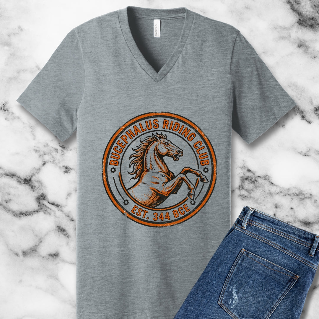 Bucephalus Riding Club Women's V-neck Tee