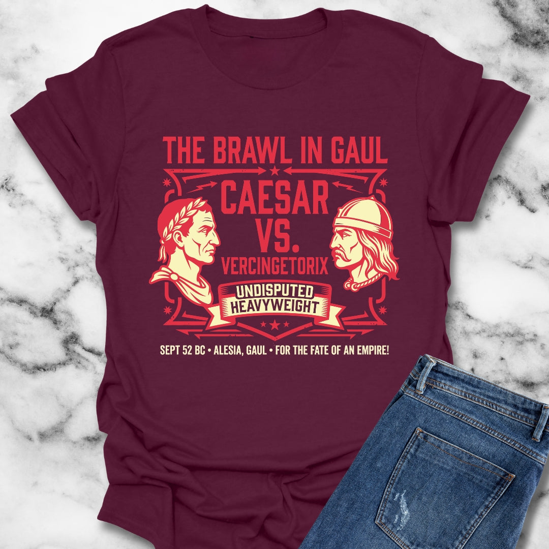 Caesar vs Vercingetorix Battle of Alesia T-Shirt