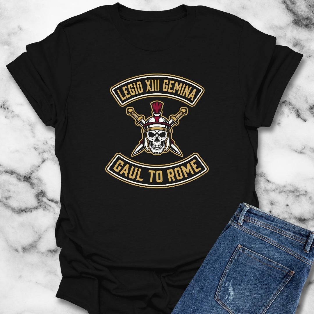 Legio XIII Gaul to Rome Gemina T-Shirt