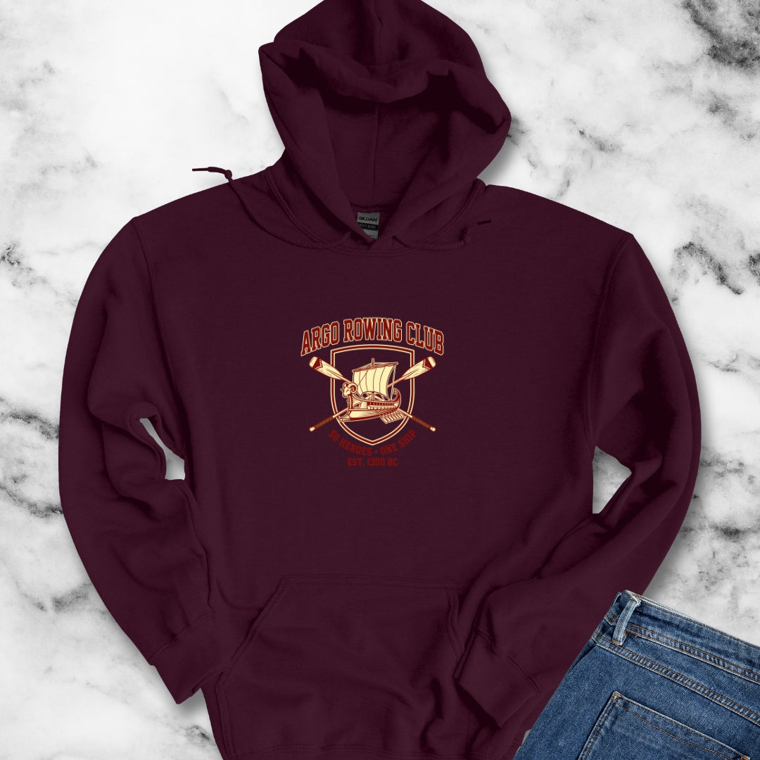Jason and Argonauts Argo Rowing Club Hoodie Sweatshirt