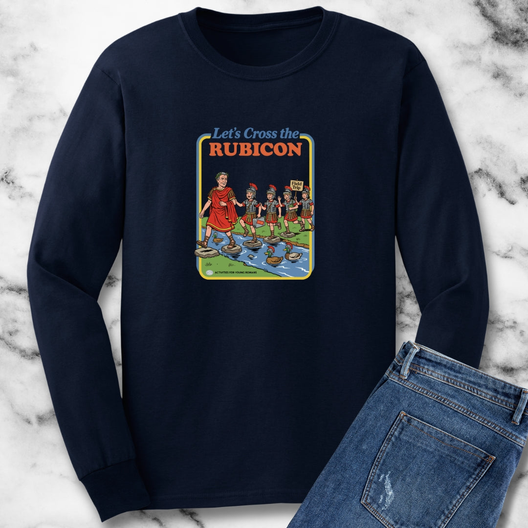 Let's Cross Rubicon Kids' Book Parody Long Sleeve Tee