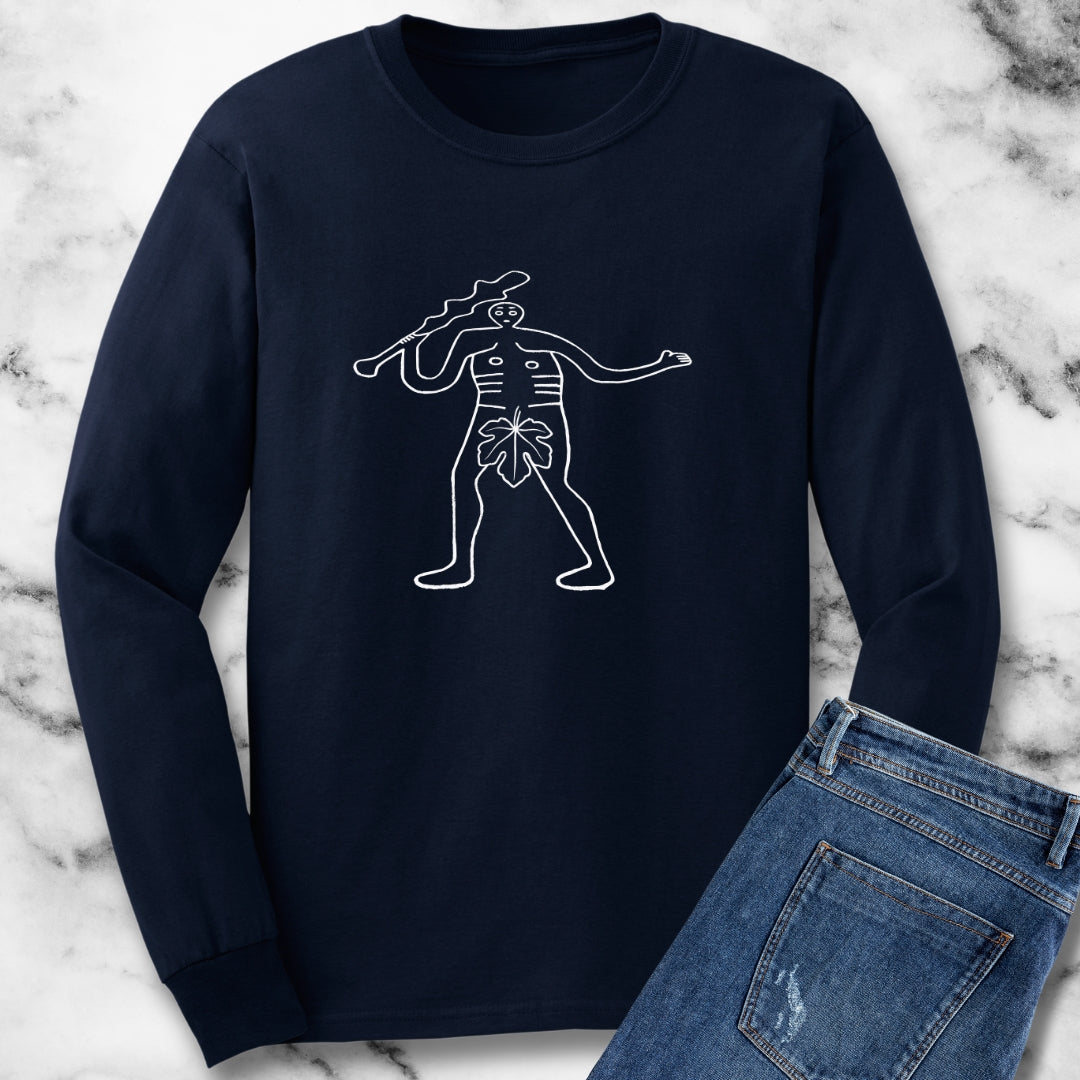 Censored Giant of Cerne Abbas Long Sleeve Tee