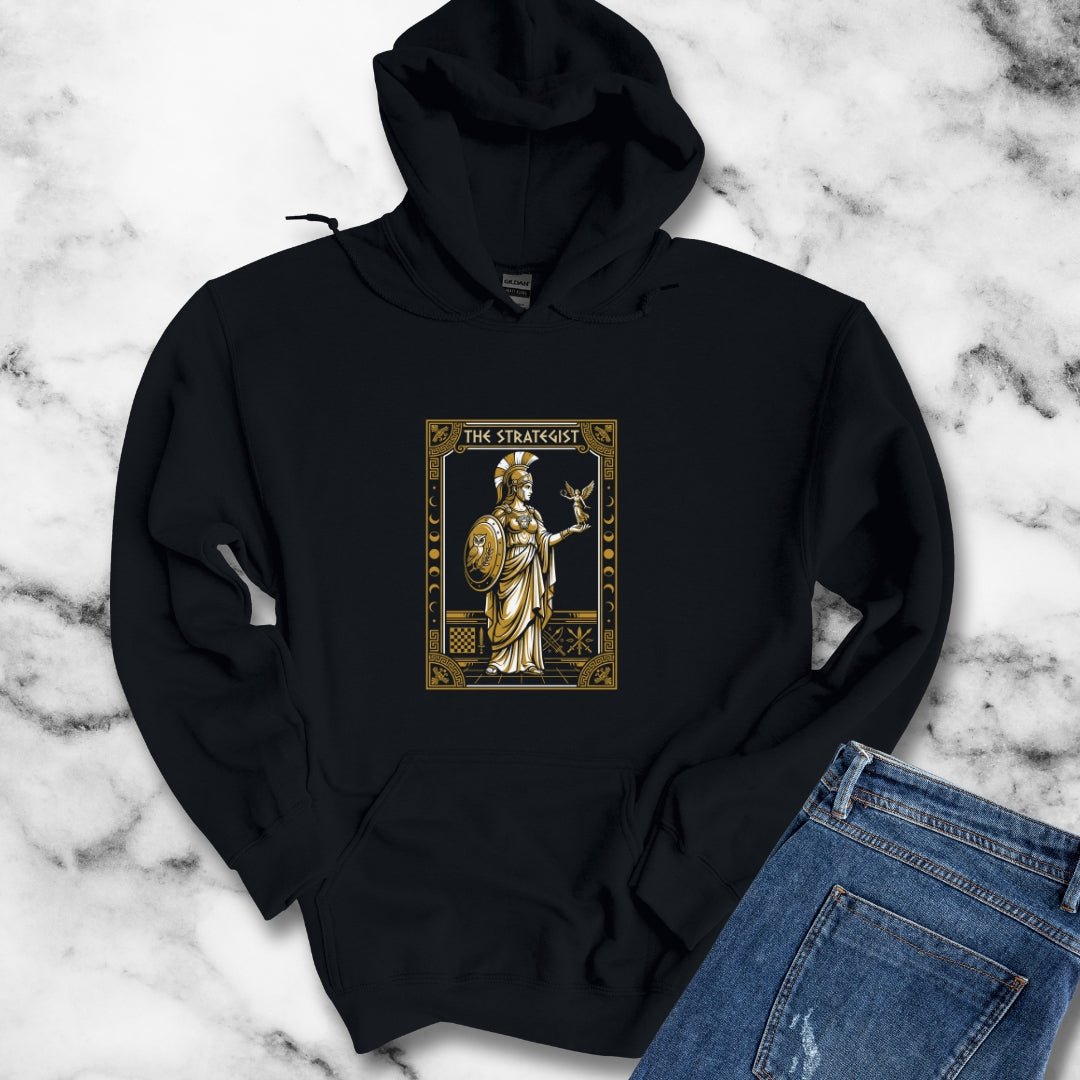 Athena Strategist Tarot Hoodie Sweatshirt