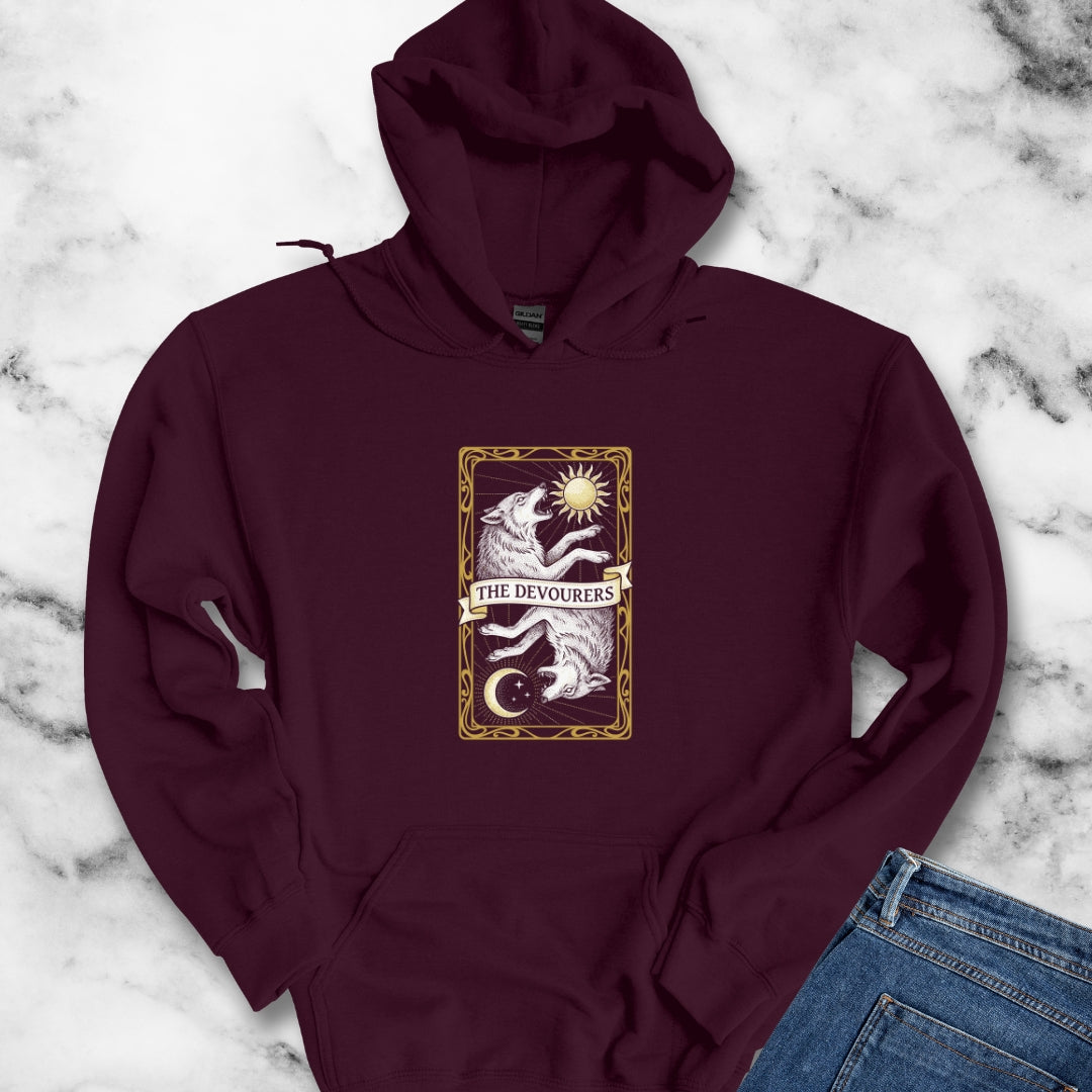 Sköll & Hati Tarot the Devourers Hoodie Sweatshirt