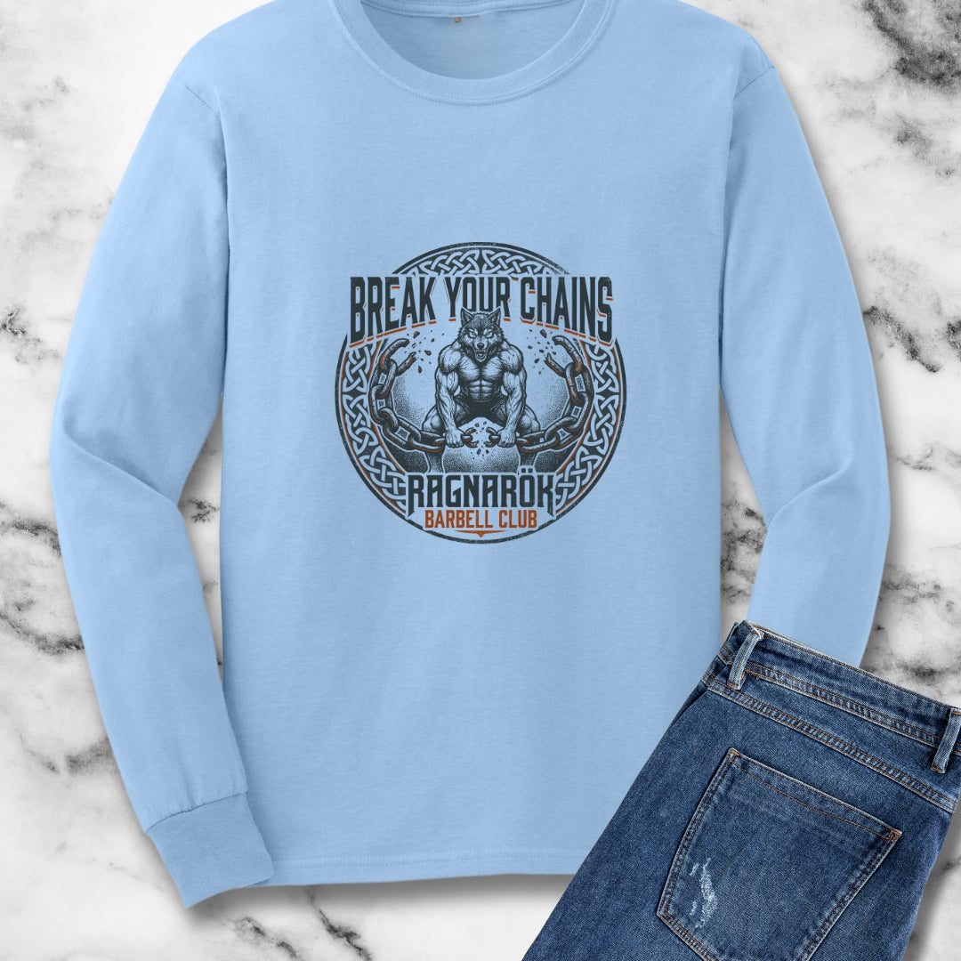 Fenrir Norse Hound Fitness Unisex Long Sleeve Tee