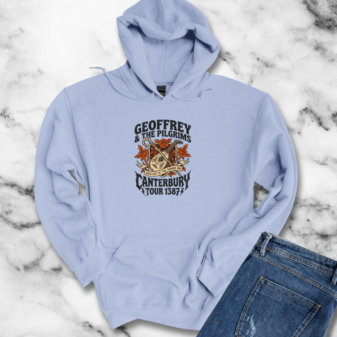 Geoffrey & Pilgrims Tour 1387 Hoodie