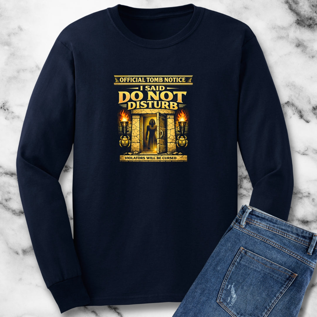 King Tut's Curse Long Sleeve Tee