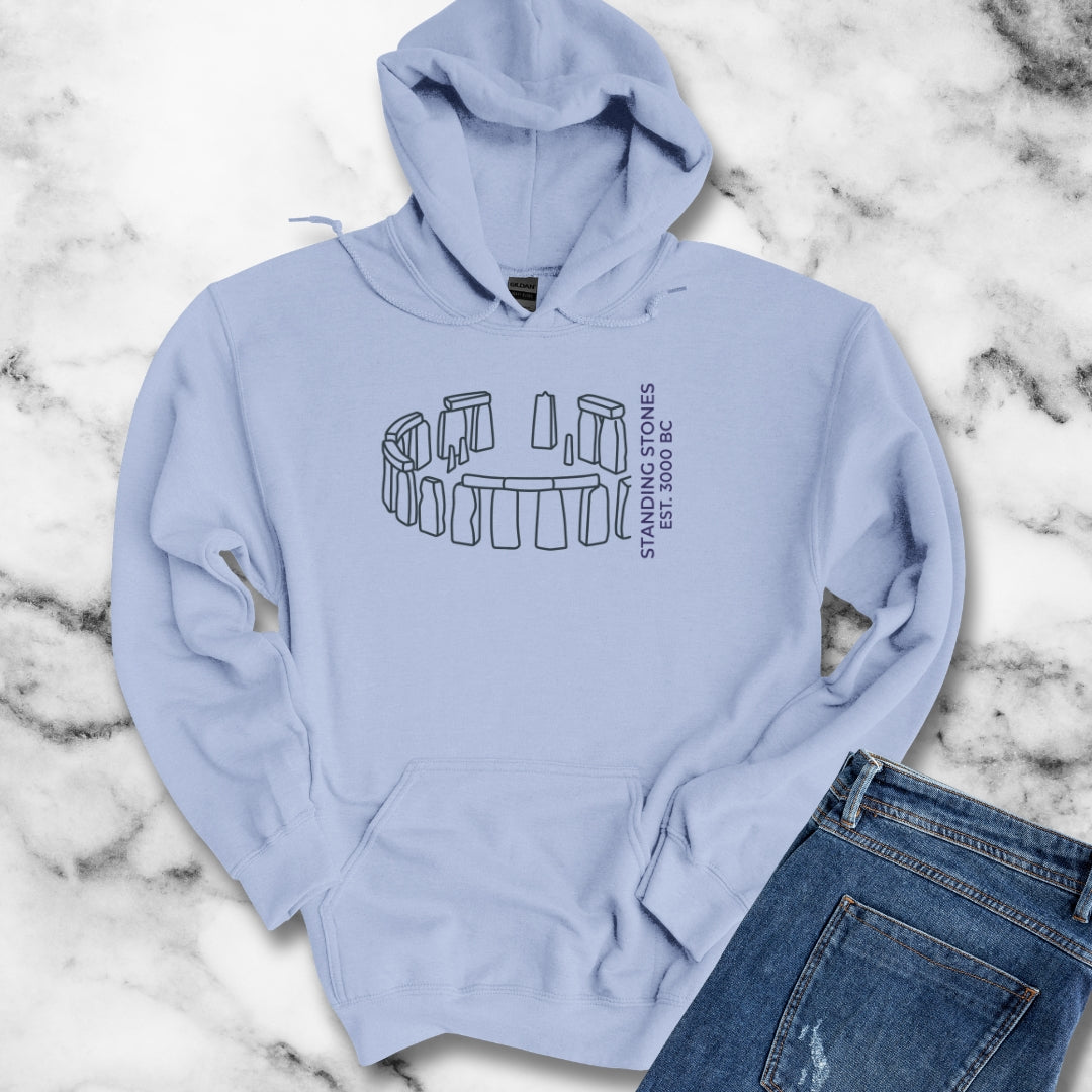 Minimalist Stone Henge Hoodie